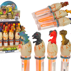Bańki Mydlane Dinozaury 18 cm Różne Kolory
