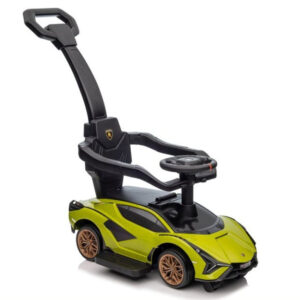 Jeździk z Pchaczem Lamborghini QLS-996T Zielony