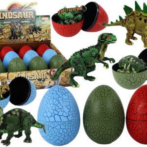 Jajo Figurka Dinozaura 3 Kolory 9cm