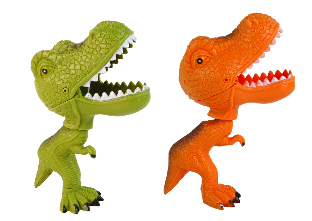 Figurka Gryzący Tyranozaur Dinozaur Ruchomy Ogon Szczęka 2 Rodzaje - obrazek 4