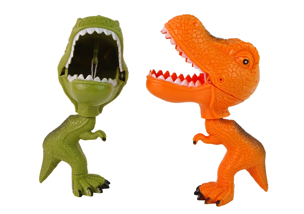 Figurka Gryzący Tyranozaur Dinozaur Ruchomy Ogon Szczęka 2 Rodzaje - obrazek 2