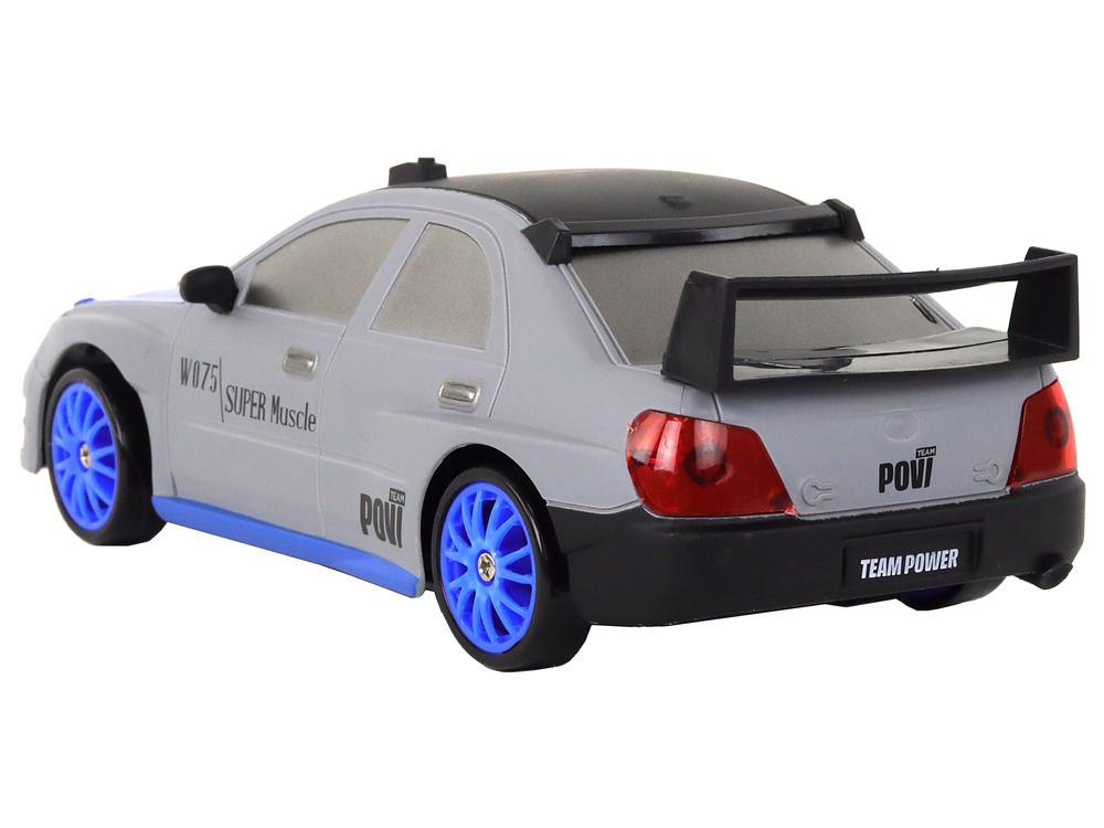 Autko Sportowe Zdalnie Sterowane R/C 1:24 Szare Wymienne Koła - obrazek 3