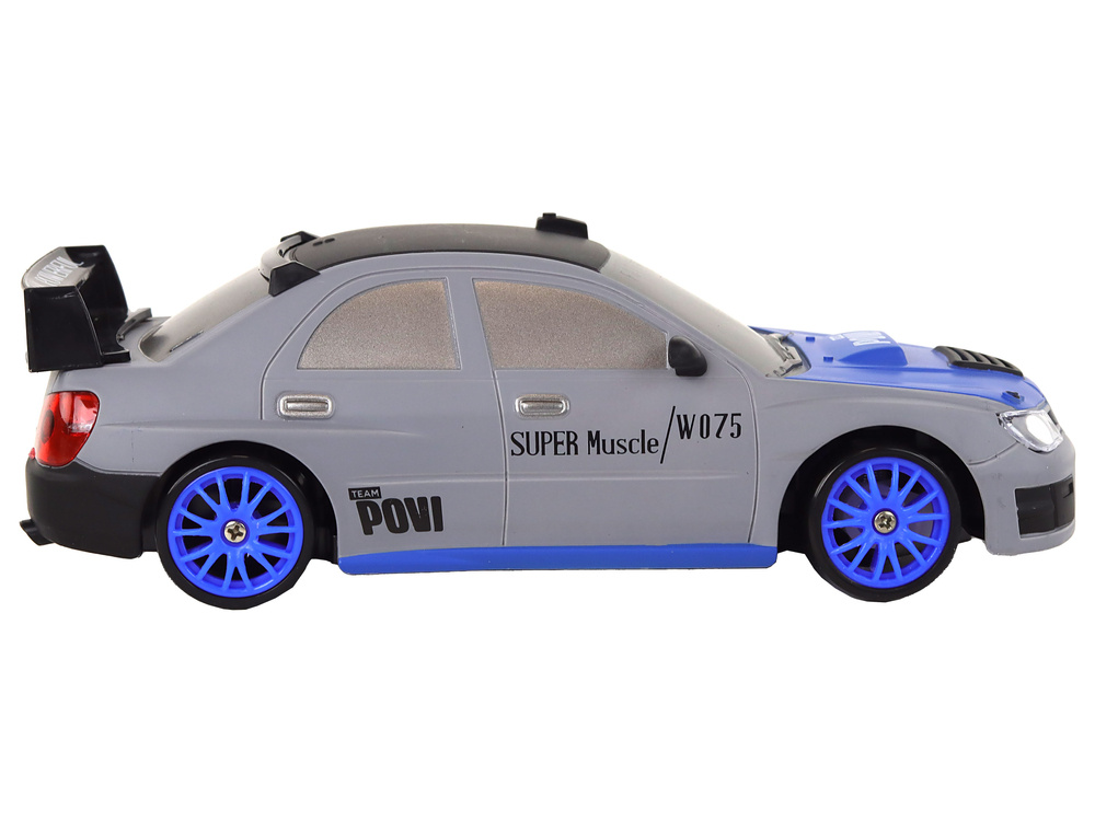 Autko Sportowe Zdalnie Sterowane R/C 1:24 Szare Wymienne Koła - obrazek 4