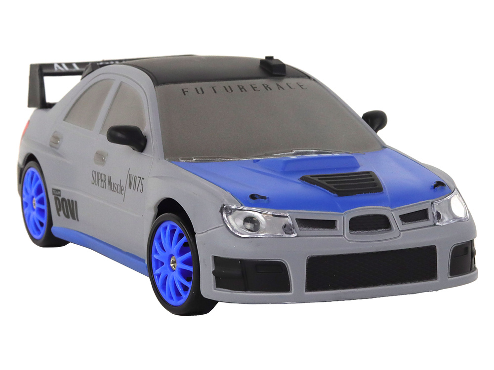 Autko Sportowe Zdalnie Sterowane R/C 1:24 Szare Wymienne Koła - obrazek 5