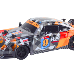 Autko Zdalnie Sterowane RC 1:18 Gumowe Koła Drift Pomarańczowy