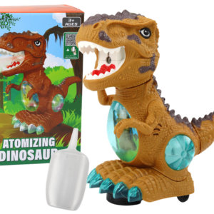 Dinozaur Tańczący Czujnik Przeszkód Światła Dźwięki Żółty