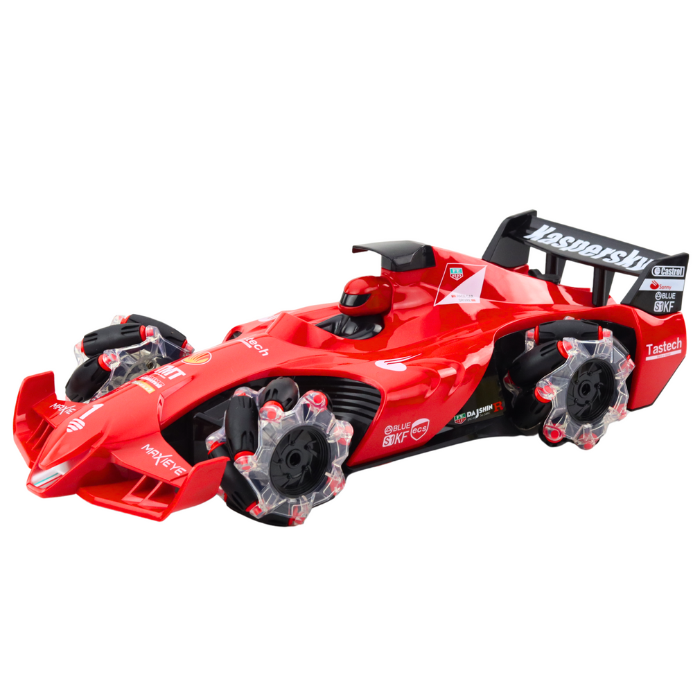Auto Sportowe Wyścigówka Zdalnie Sterowana RC Efekt Dymu 2.4G Czerwona - obrazek 2