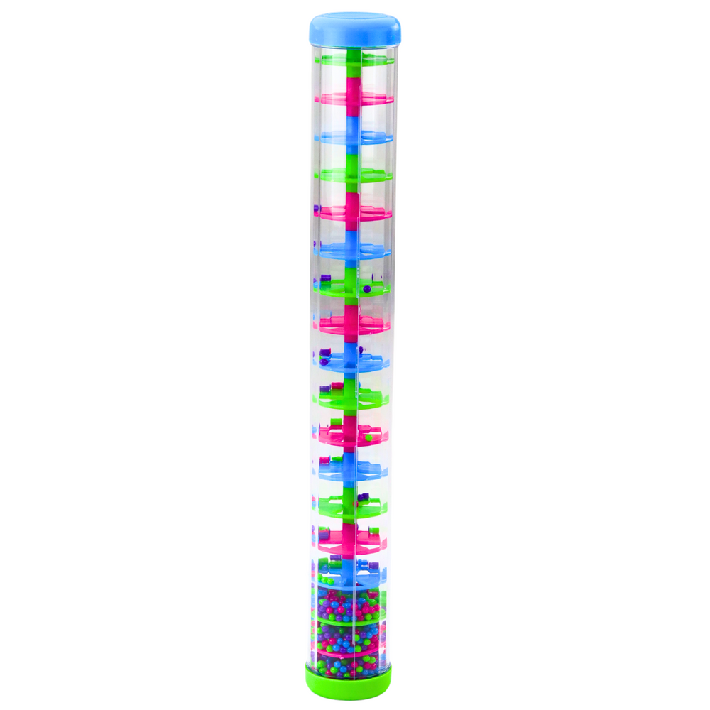 Duża Tuba Sensoryczna Deszczownica Grzechotka Kolorowe Kulki 40cm - obrazek 3