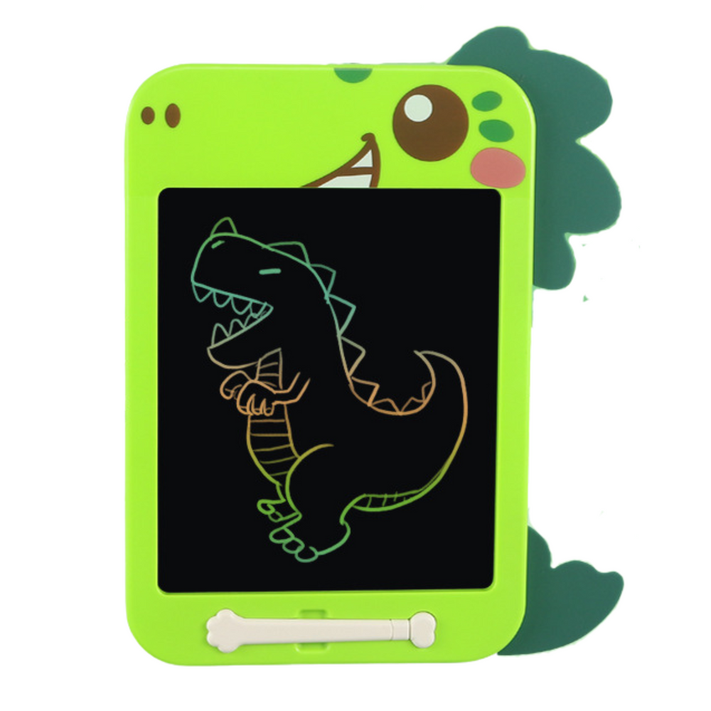 Znikopis Tablica Do Rysowania Pisania LCD Rysik Dinozaur Zielony - obrazek 3