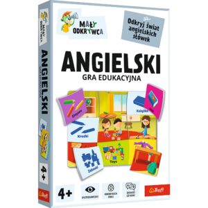 Gra dla dzieci Angielski Mały Odkrywca Trefl 02812