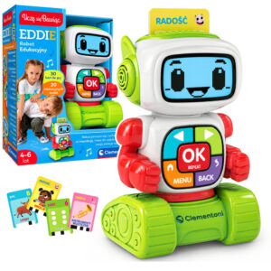 Edukacyjny Robot Eddie Język Polski Uczę się Bawiąc Clementoni 50411