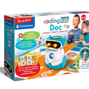 Zestaw Edukacyjny Robot Doc Nauka Robotyka Edukacyjna Język Polski Clementoni 50730