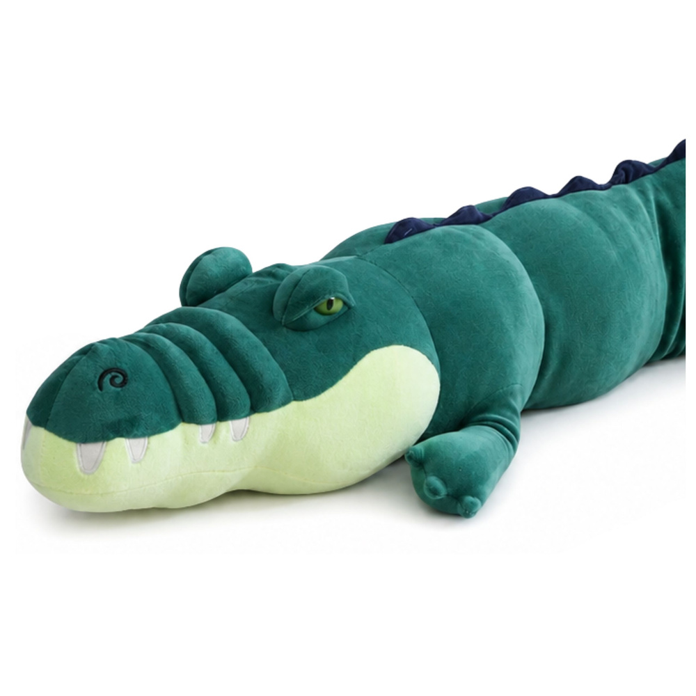 Duży Pluszowy Krokodyl Maskotka Przytulanka Realistyczny Zielony 150 cm - obrazek 2
