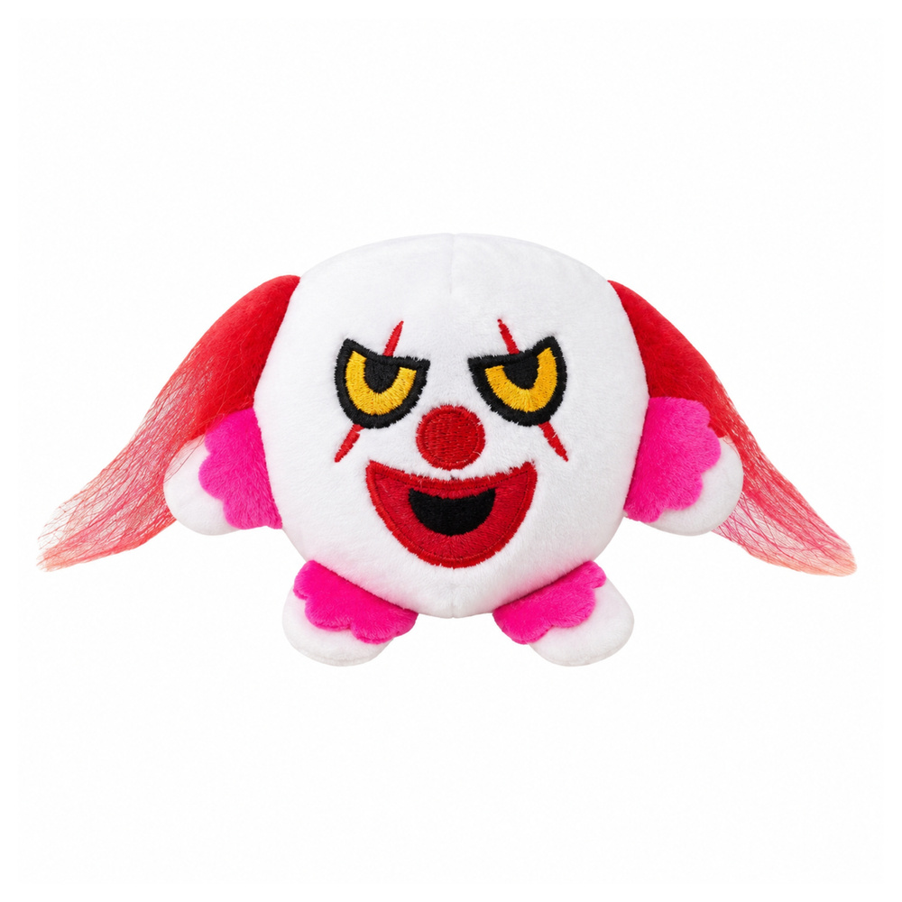 Halloweenowy Pluszowy Gniotek Miękki Brokatowy Antystresowy 8cm - obrazek 5