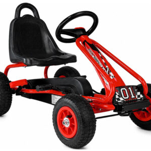 Gokart na Pedały G201 Czerwony