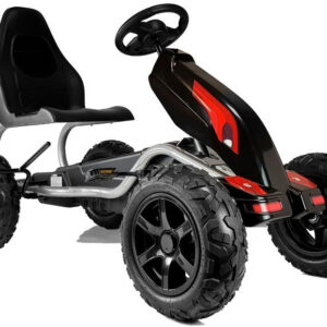 Gokart na Pedały B012 Pompowane Koła Czarny