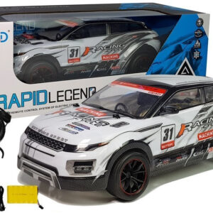 Auto Rajdowe Wyścigowe Sportowe Zdalnie Sterowane RC 1:10 Białe