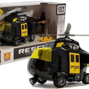 Helikopter Ratunkowy na baterie 1:20 Dźwięk Światła