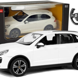 Auto Porsche Cayenne Samochód Zdalnie Sterowane RC Rastar Białe 1:14