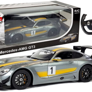 Auto R/C Mercedes AMG GT3 Rastar 1:14 Szare na pilota