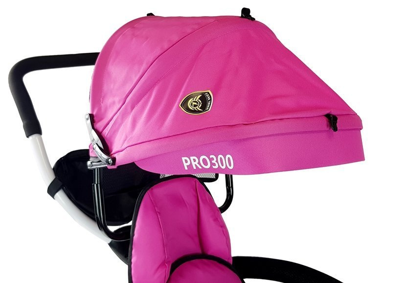 Rower Trójkołowy PRO300 Różowy - obrazek 4