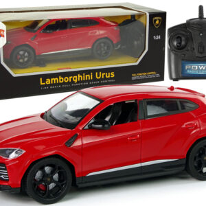 Auto R/C 1:24 Lamborghini Urus Czerwony 2.4 G Światła
