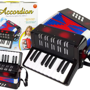 Akordeon Instrument Muzyczny Dla Dzieci Muzyka Czarny